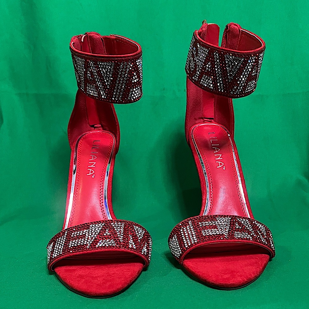 Red Stiletto heels.